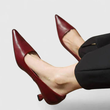 Carmela pumps met spitse neus en blokhak voor dames
