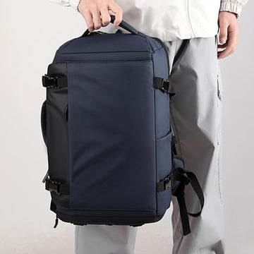 Handbagage reisrugzak met antidiefstal verborgen vak, USB-oplaadpoort en waterbestendige stof