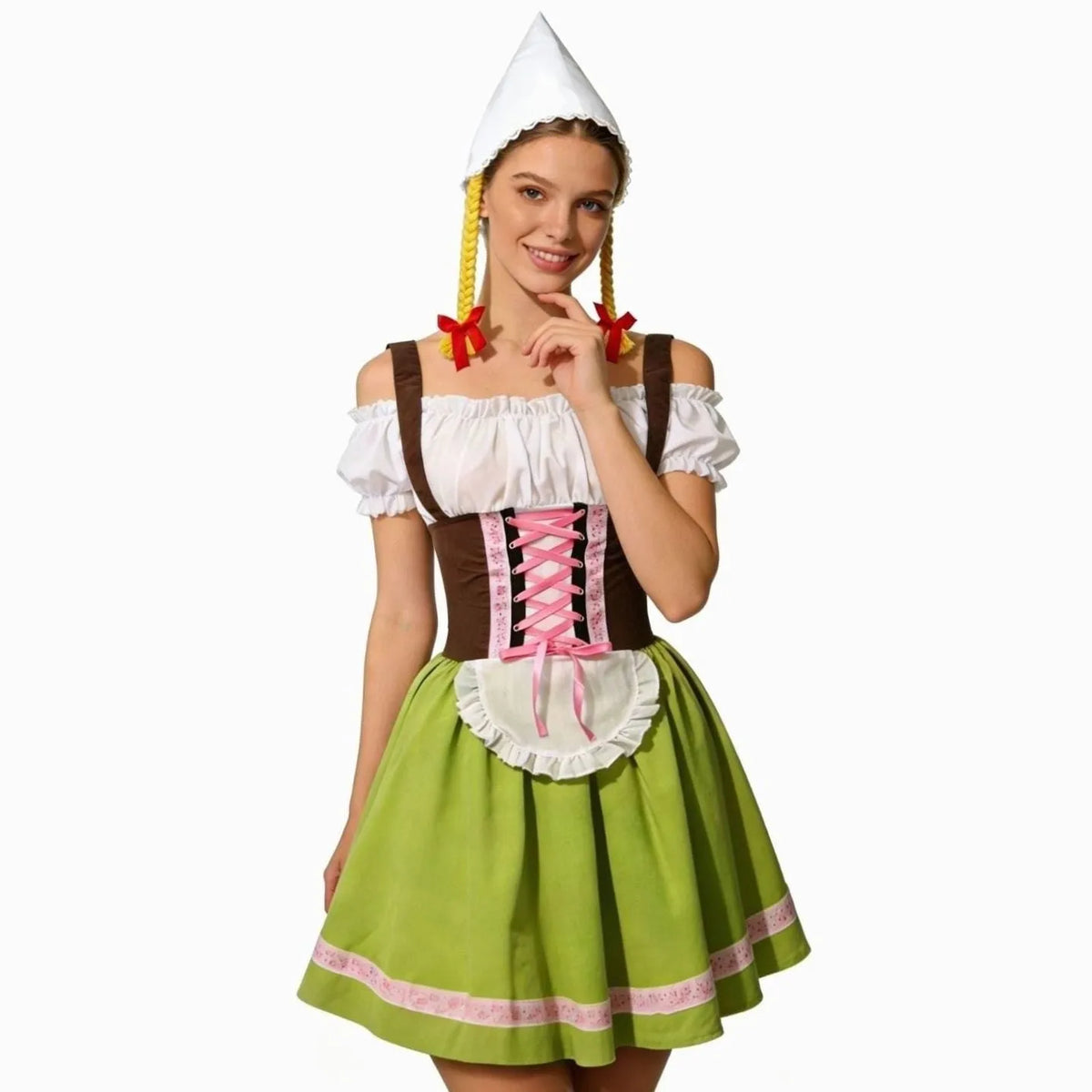 Cassia A-lijndirndljurk voor dames voor Oktoberfest