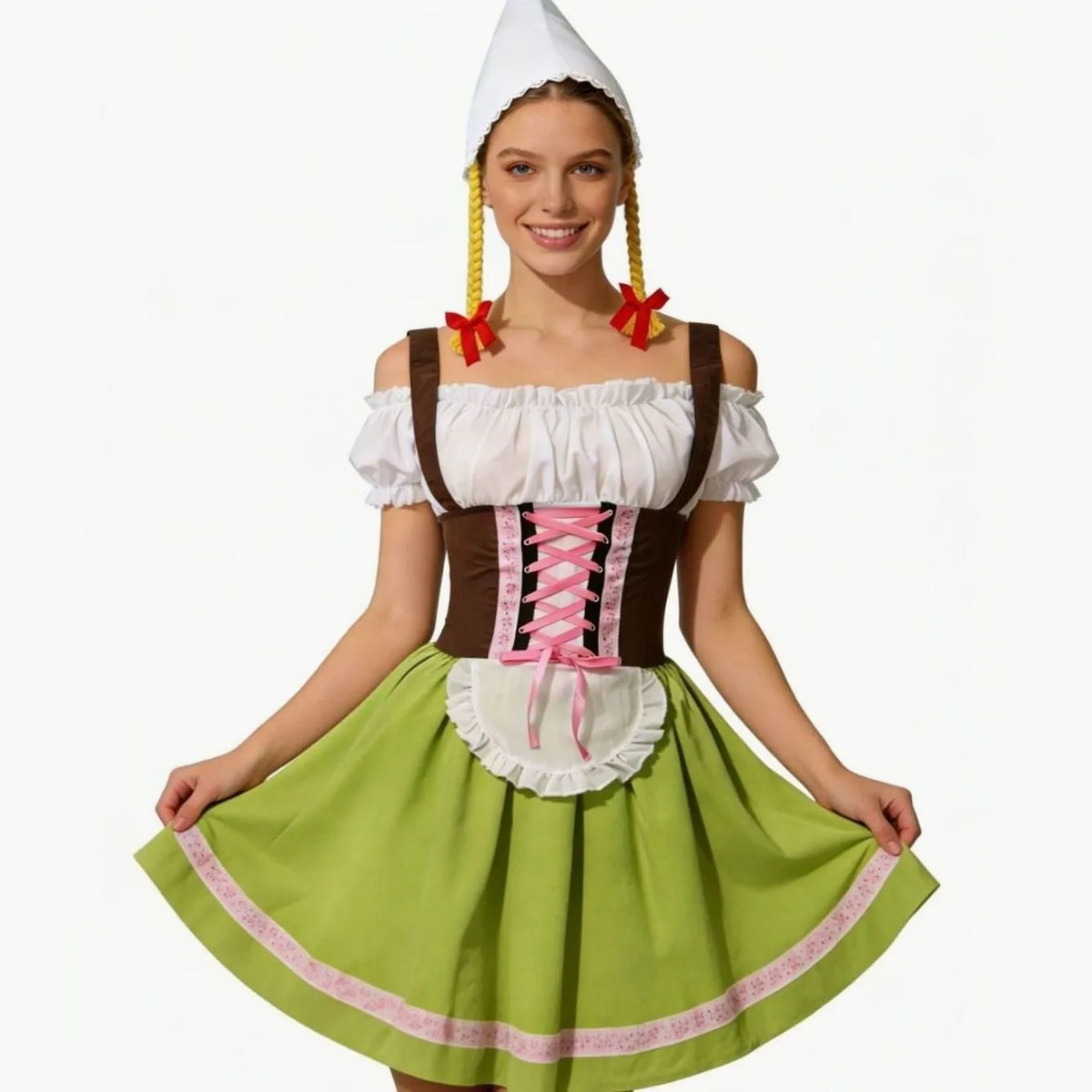 Cassia A-lijndirndljurk voor dames voor Oktoberfest