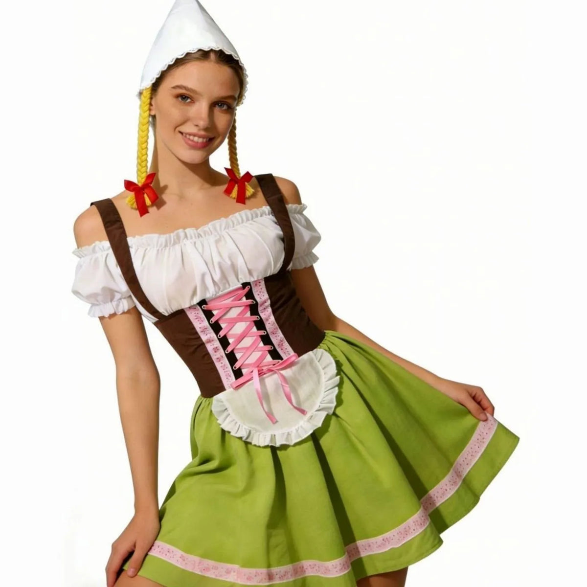 Cassia A-lijndirndljurk voor dames voor Oktoberfest