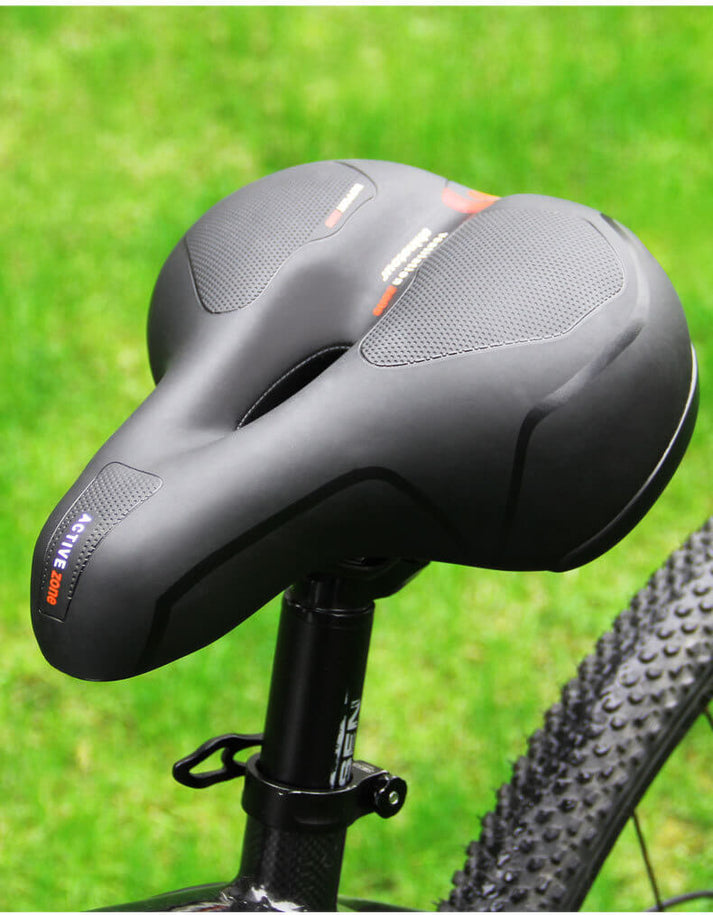 Comfortabel fietszadel met ergonomisch ontwerp