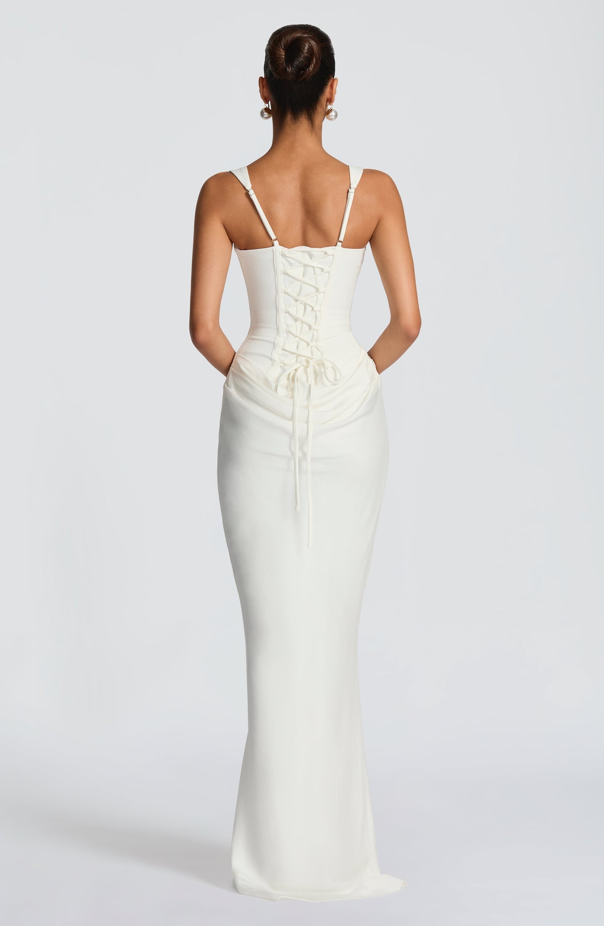Indy bodycon maxi-jurk