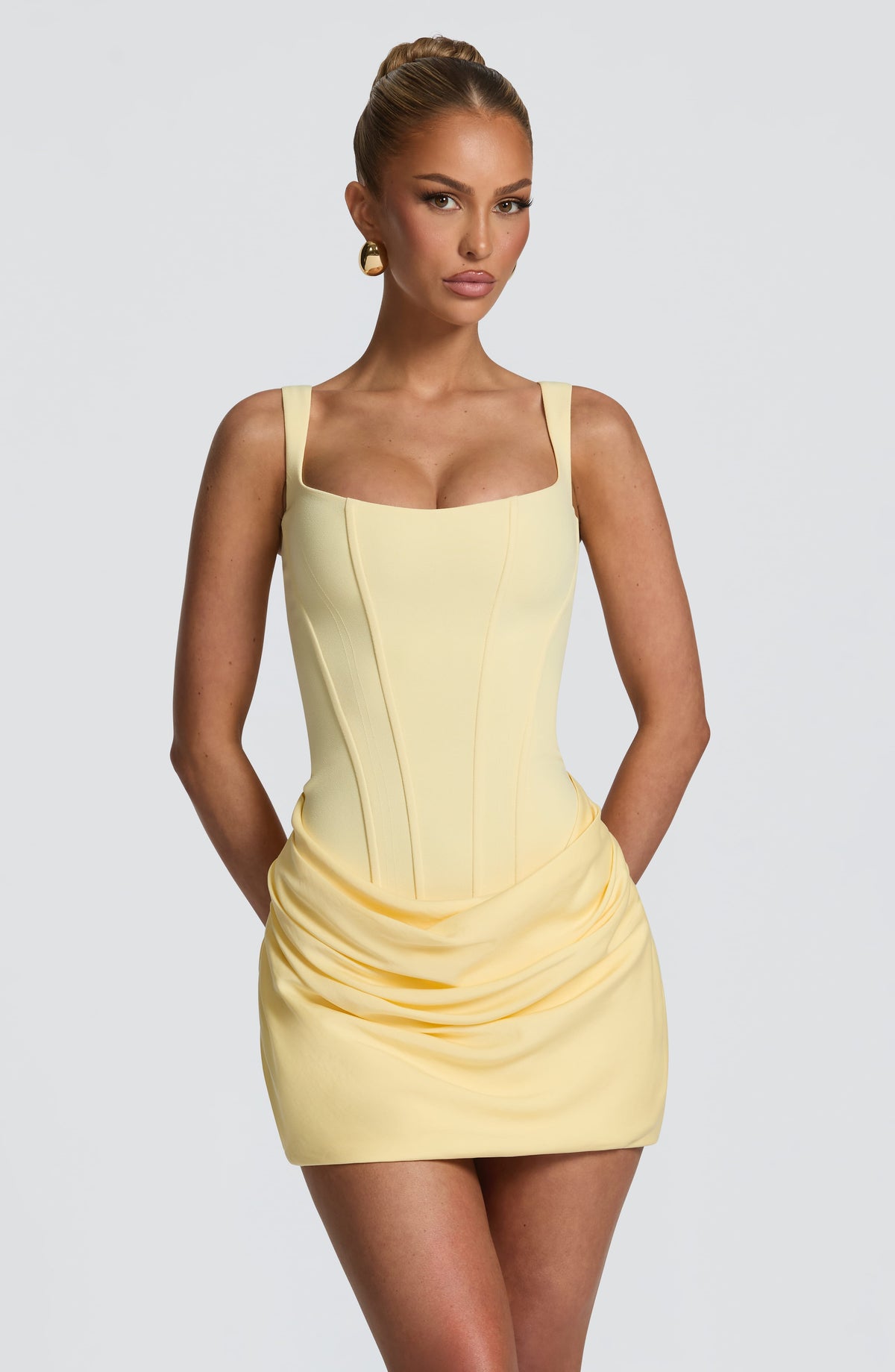 Indy bodycon mini-jurk