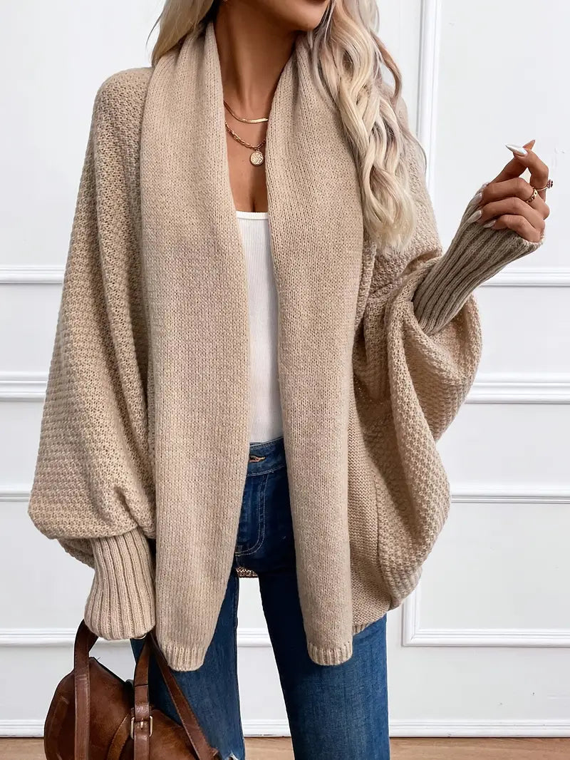 Comfortabel Los Gebreid Vest - Elena