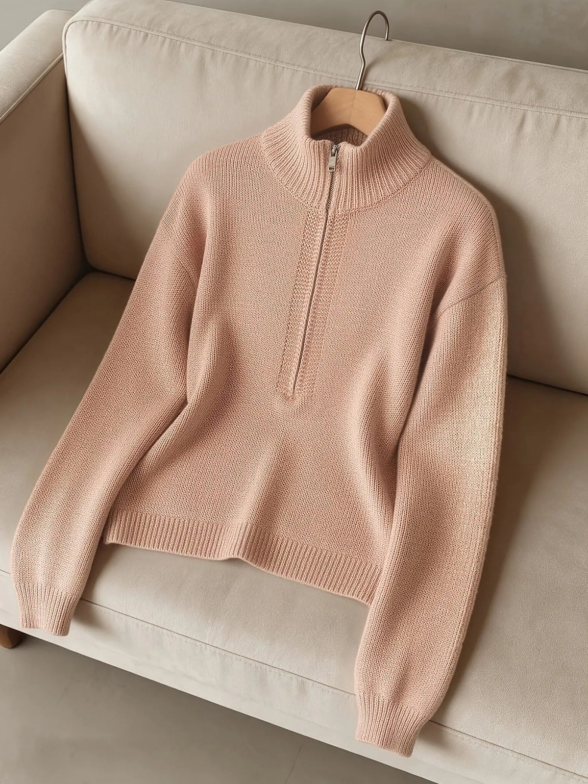 Dalia dames oversized ribgebreide trui