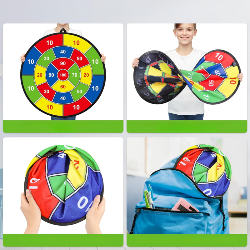 Groot Doelwit voor Kinderen met Kleefballetjes en Pijltjes – PlayTarget