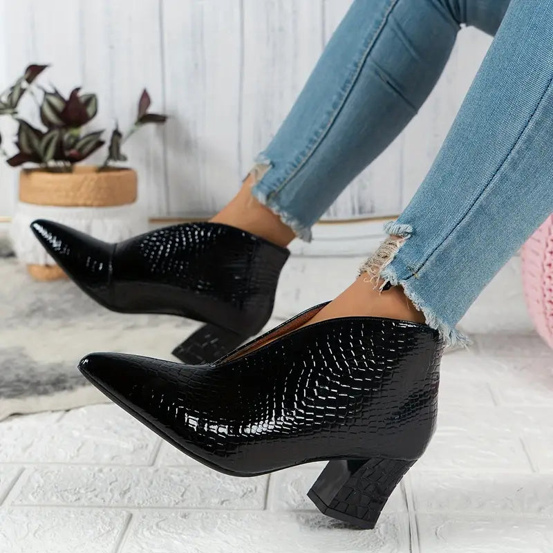 Hadley – elegante stiletto enkellaarzen voor dames