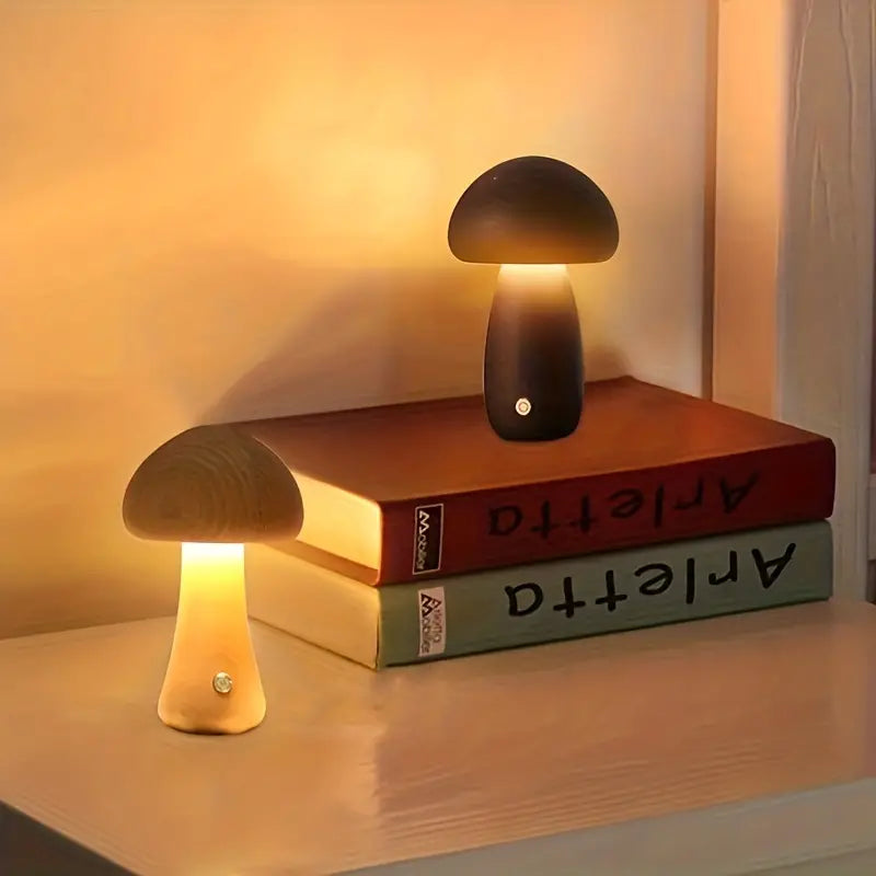 MushLight - Unieke draadloze paddenstoel tafellamp