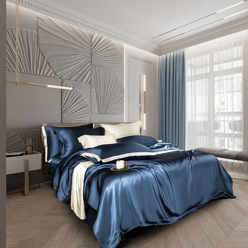 Beddengoedset van moerbeizijde