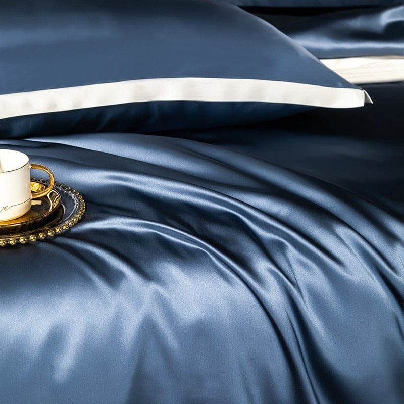 Beddengoedset van moerbeizijde