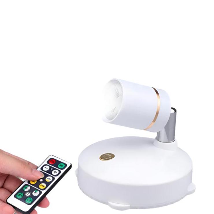 Draadloze draaibare lamp