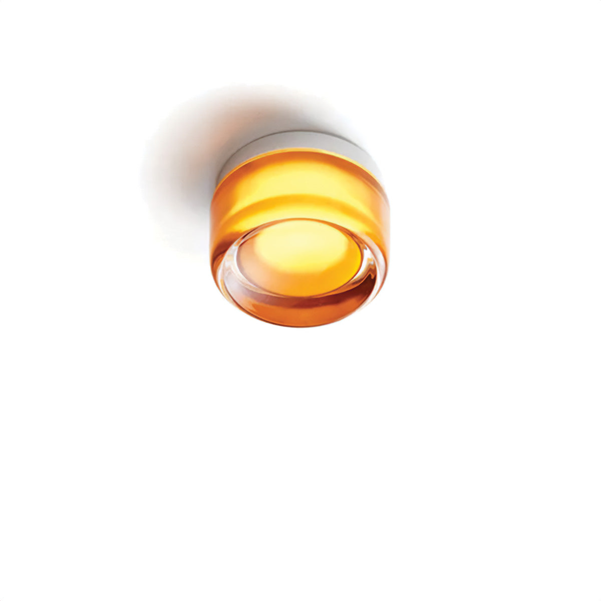 Glazen wandlamp met reliëf voor binnen en buiten