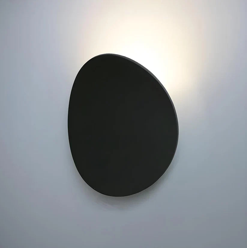 Disk metalen wandlamp