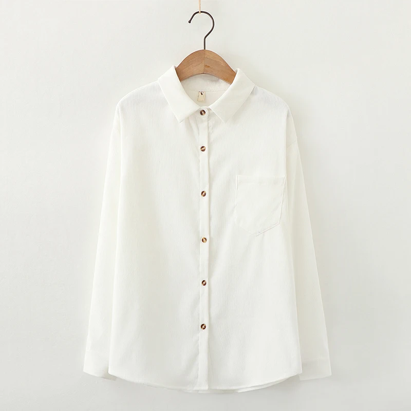 Corduroy blouse voor dames