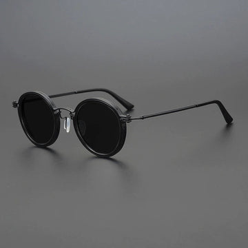 Vintage Titanium Gepolariseerde Zonnebril