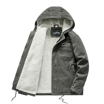 Warme Gewatteerde Winterjas Met fleece Voering - Nordfall