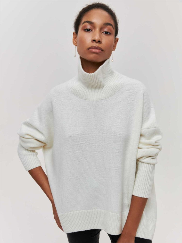 Comfortabele Basic Coltrui Dames - Sara