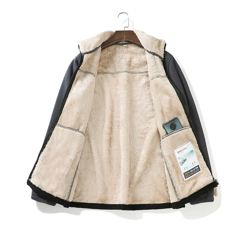 Comfortabel Wind- en waterdichte fleece Jas Voor Heren - Nordfall