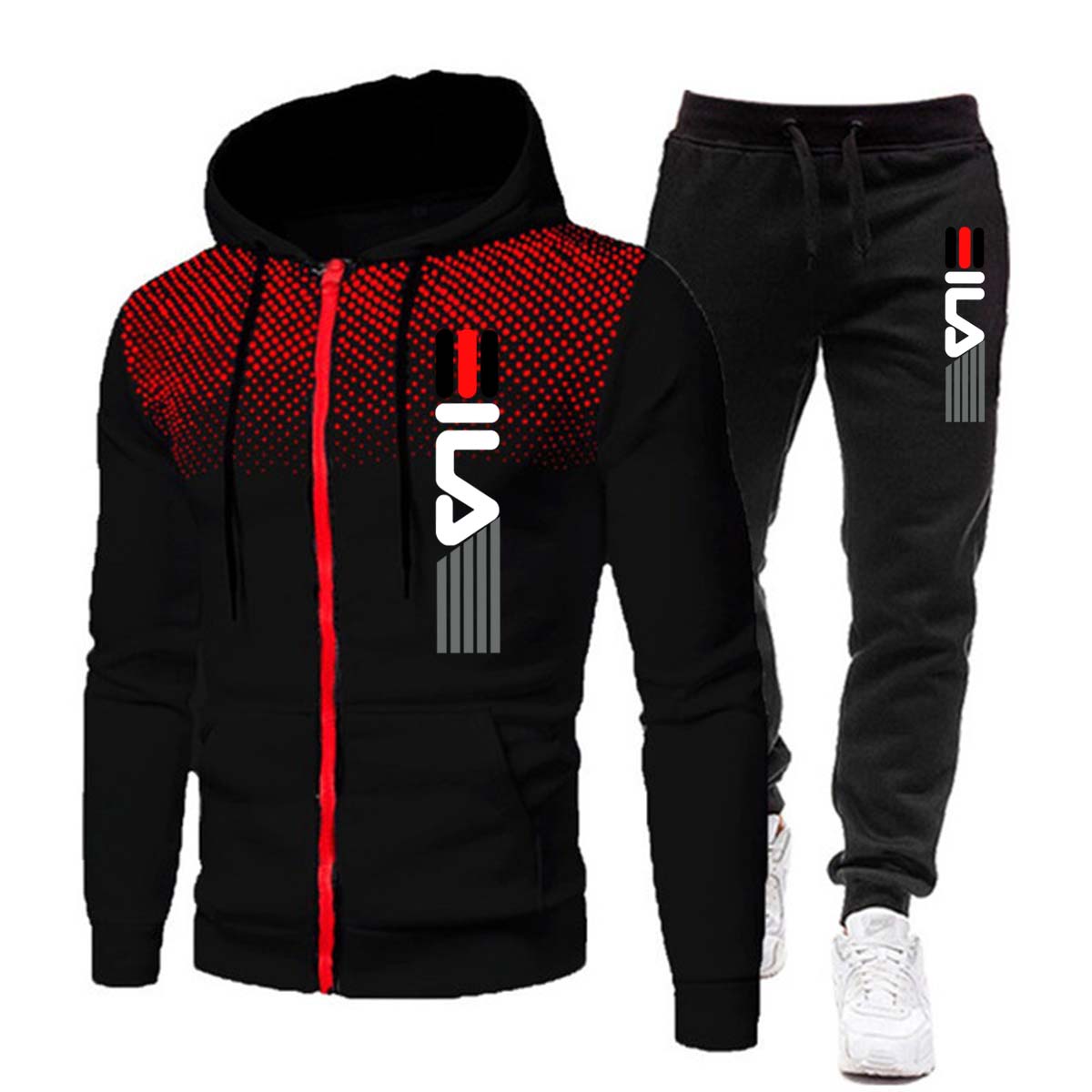 Jack - Comfortabel Heren Trainingspak Met Print