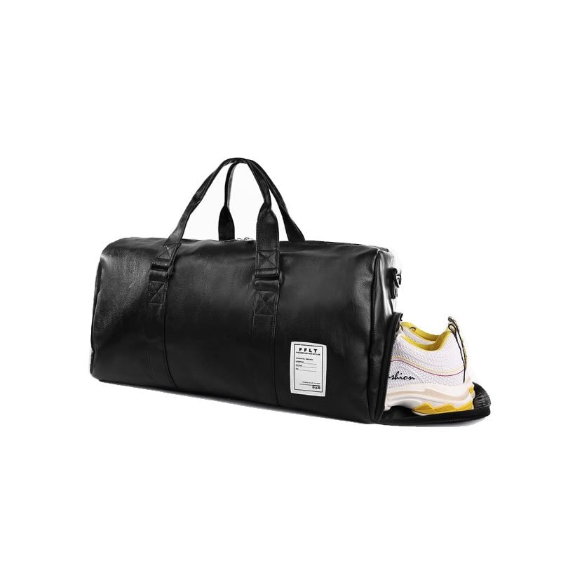 Sporttas handbagage gymtas met schouderband en ritsvakken rugzak