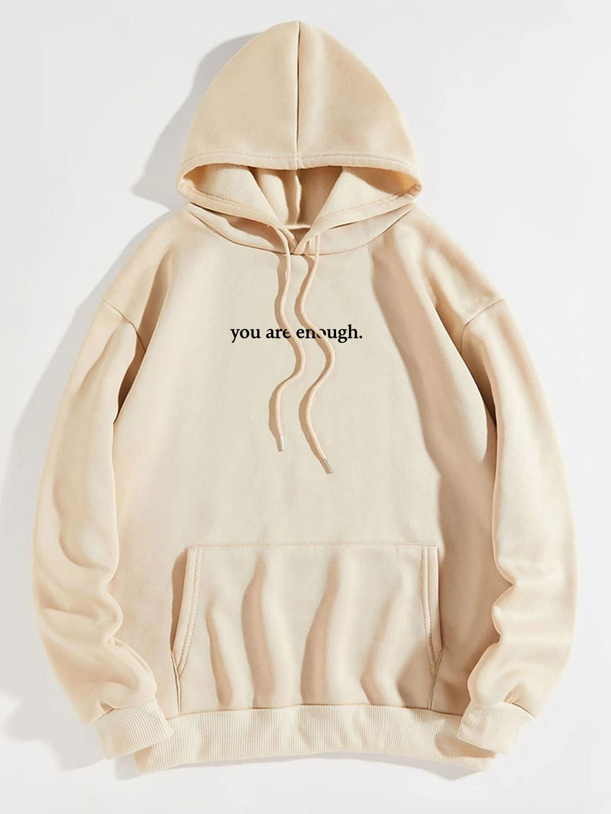 Hoodie met Print en Zakdetails voor Dames
