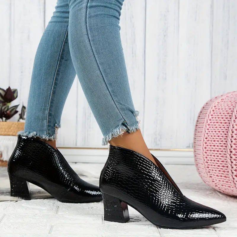 Hadley – elegante stiletto enkellaarzen voor dames