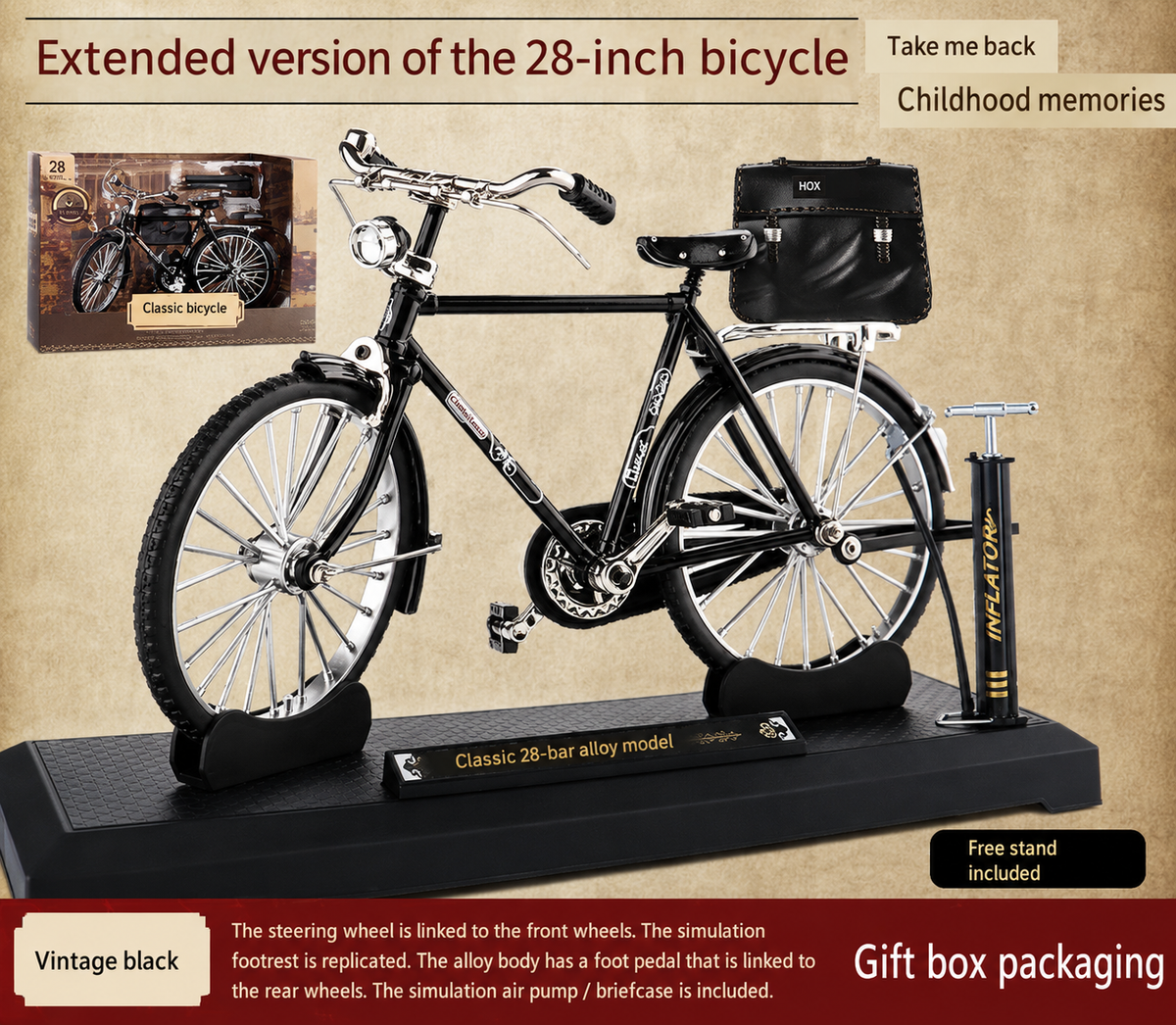 ClassiCycle | Doe-het-zelf fietsmodel voor de echte modelbouwer