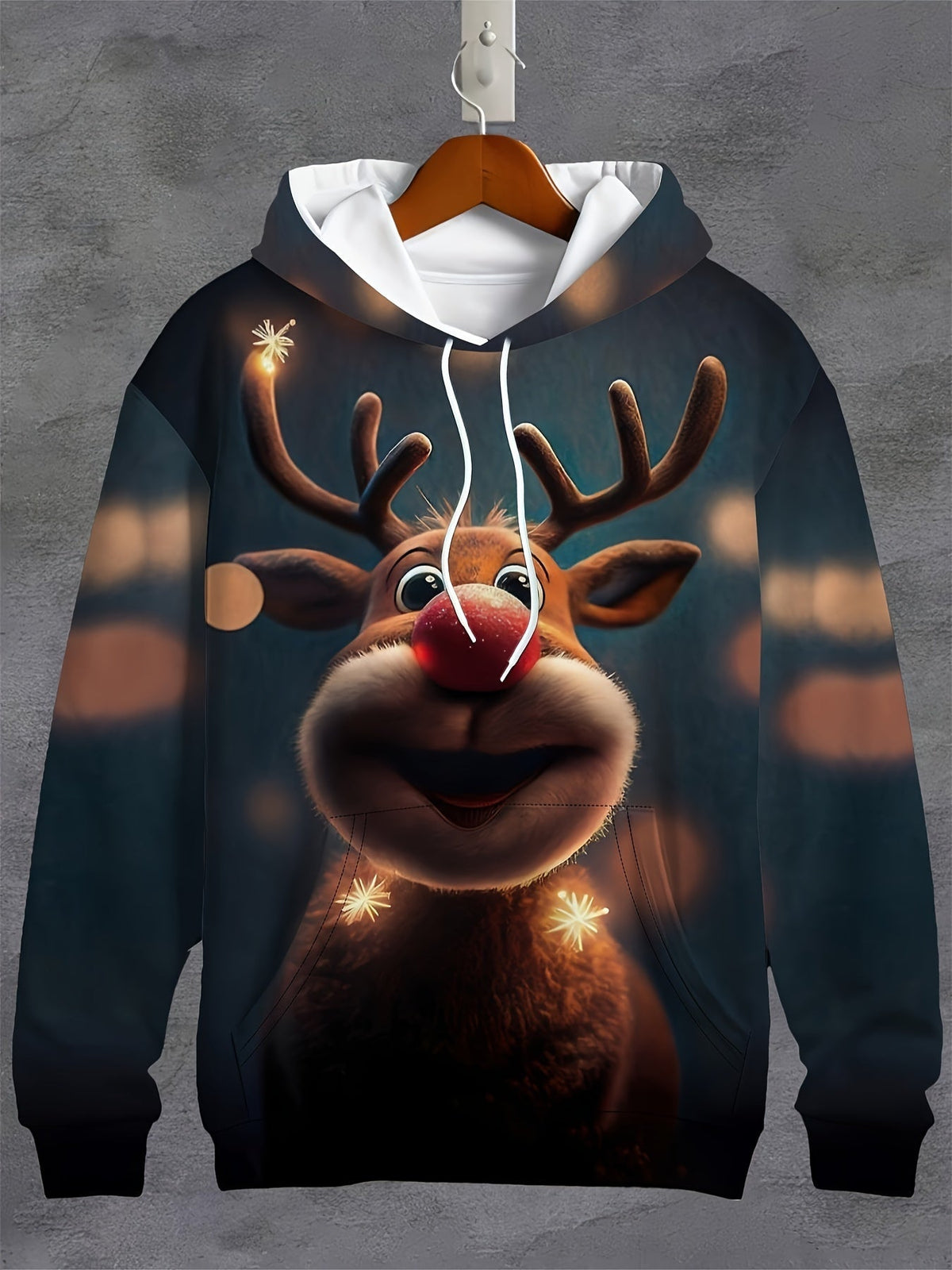 Rudolph Hoodie – Vrolijk en comfortabel voor de Feestdagen