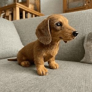 Interactieve pluchen hond met realistische bewegingen en sensoren | Ultrazacht