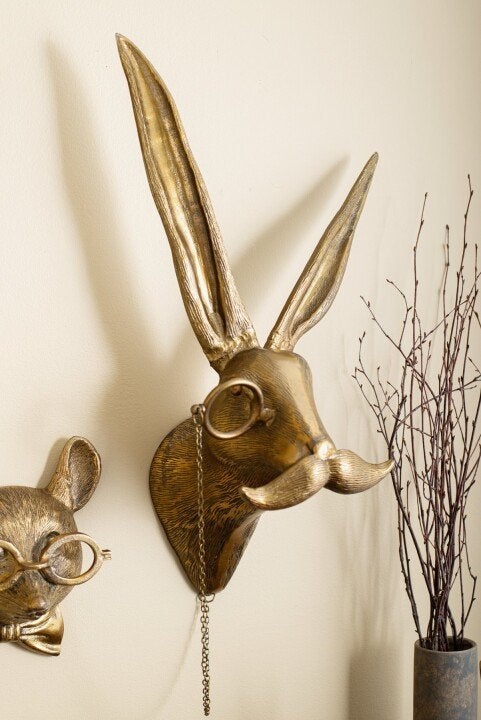 Speelse Dierenkop Wanddecoratie - WallCritters