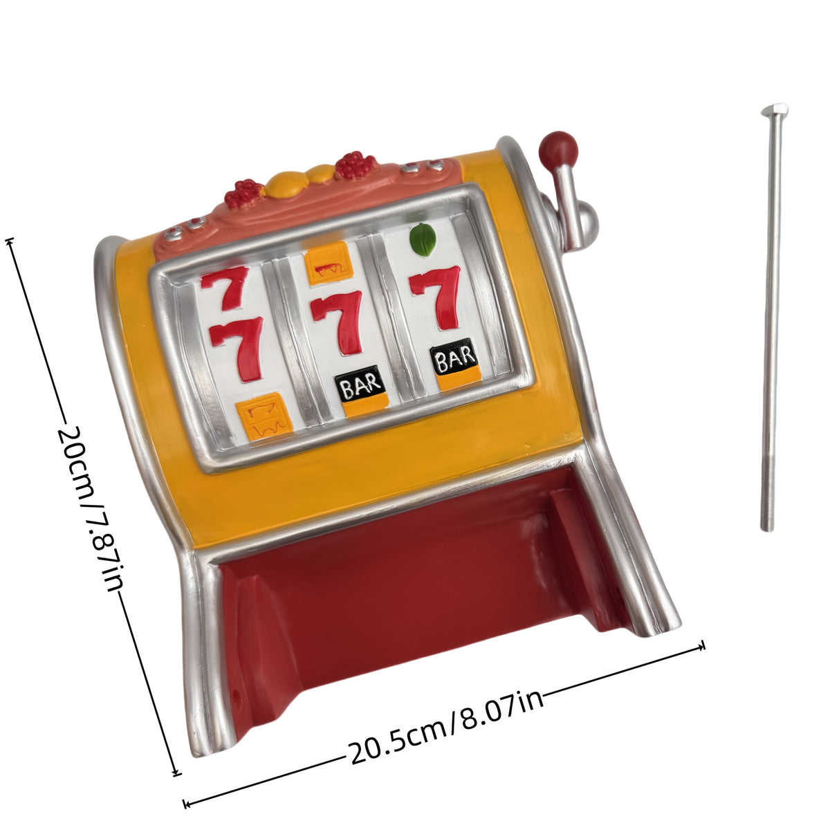 Jackpot Toiletpapierhouder – Gokautomaat Design & Wandmontage