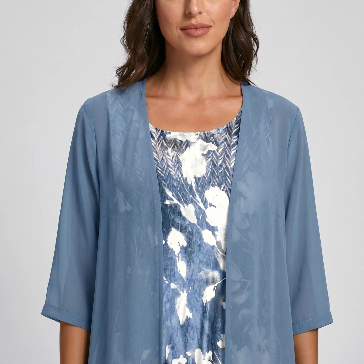 Eloïse midijurk voor dames met bloemenprint