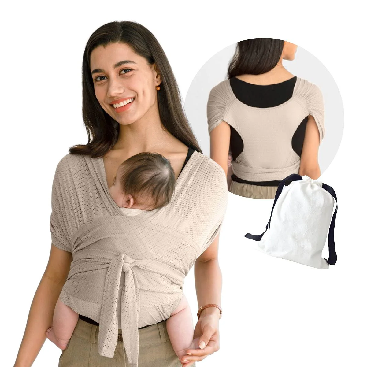 Draagdoek voor Baby's - Ergonomisch en Comfortabel