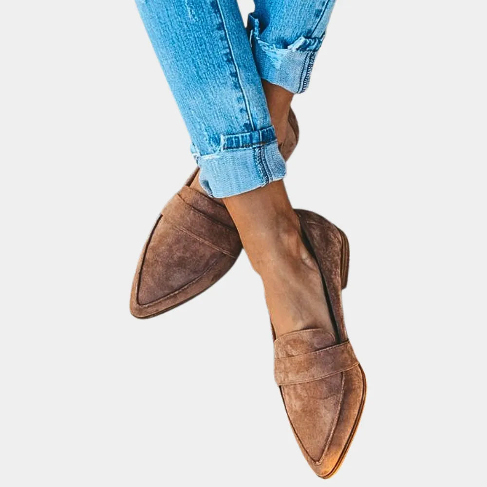 Esmée damesloafers met spitse neus