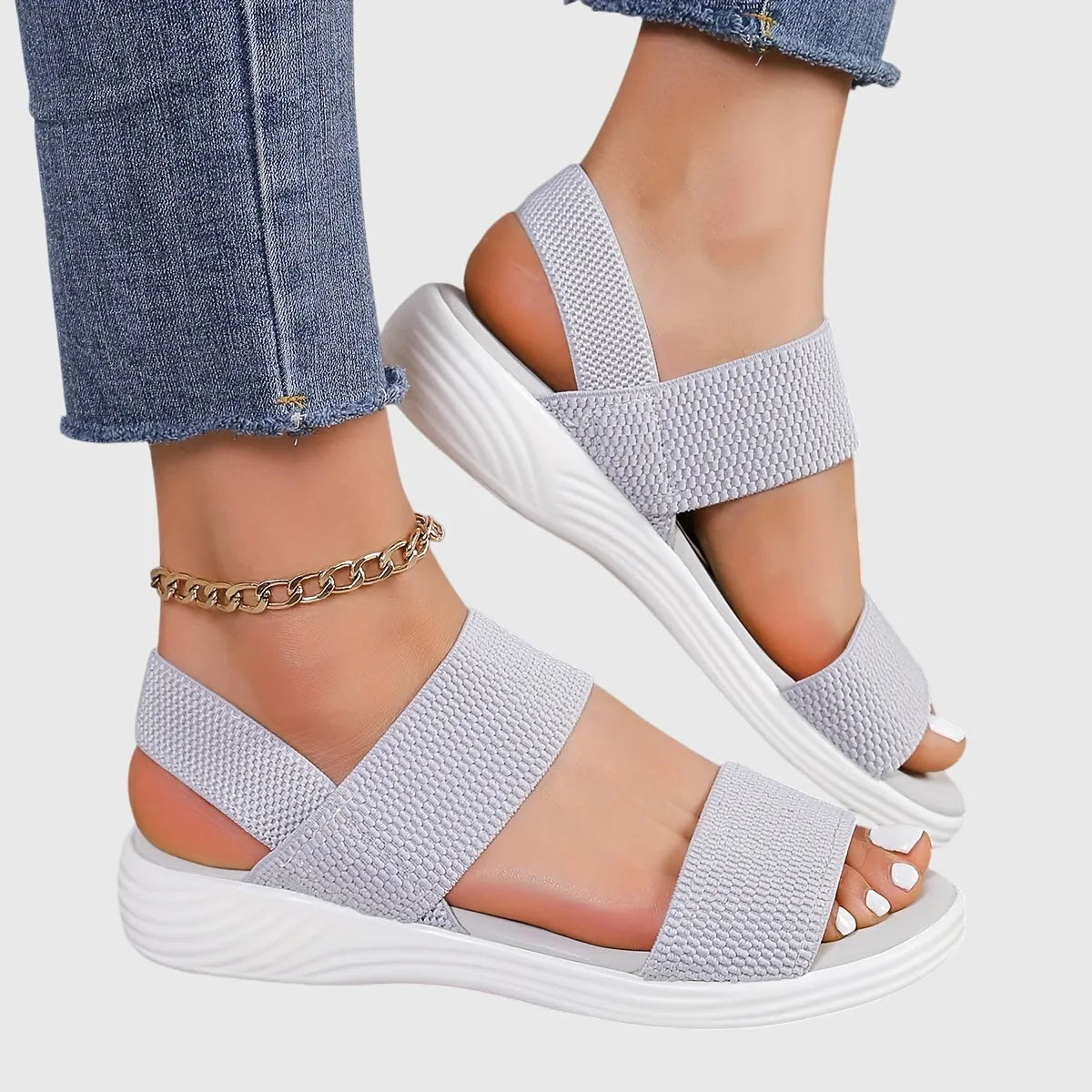 Estelle slippers met plateauzool voor dames
