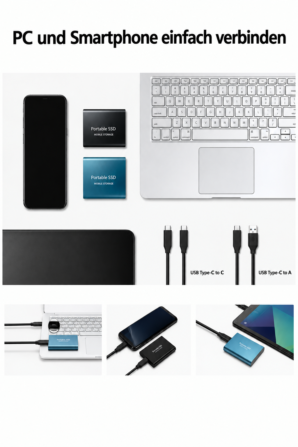 Draagbare 128 TB SSD voor creatievelingen en professionals