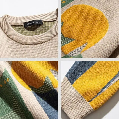 Unisex Warme Katten Sweater - Limea