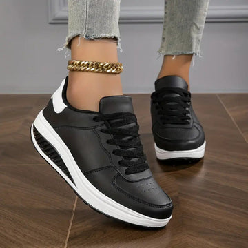 PU-leren plateauschoenen voor dames