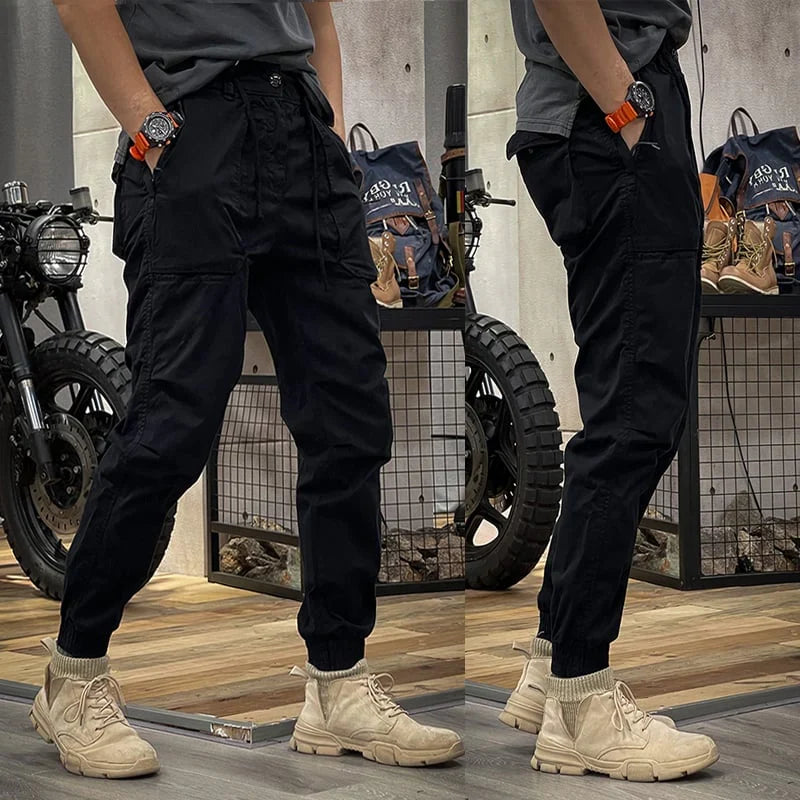 Cargo Broek Met Stretch Voor Mannen - Camel