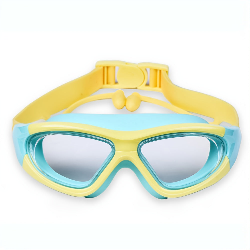 Zwembril voor Kinderen met Groot Montuur – Comfortabel en Antifog voor Waterplezier