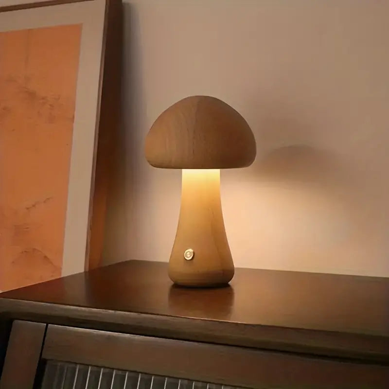 MushLight - Unieke draadloze paddenstoel tafellamp