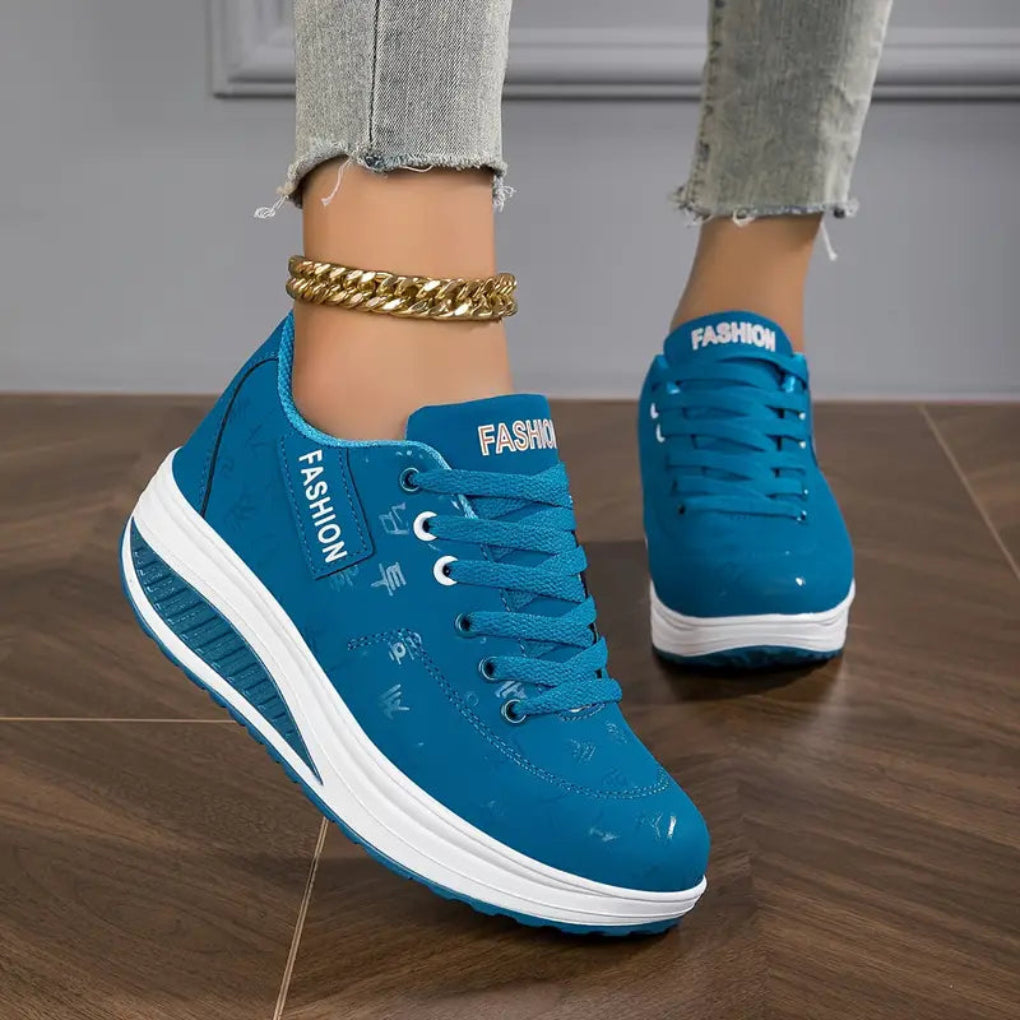 PU-leren plateauschoenen voor dames
