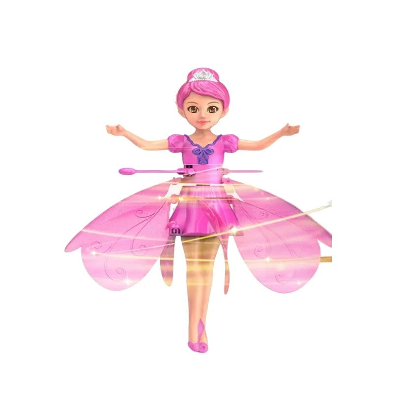 Vliegende Pop met Licht - Danssimulatie en Gebarenbediening - Magisch Vliegend Speelgoed voor Kinderen