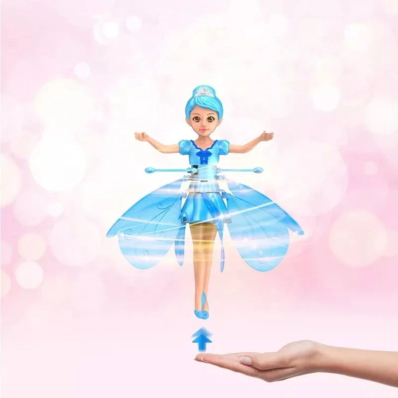 Vliegende Pop met Licht - Danssimulatie en Gebarenbediening - Magisch Vliegend Speelgoed voor Kinderen
