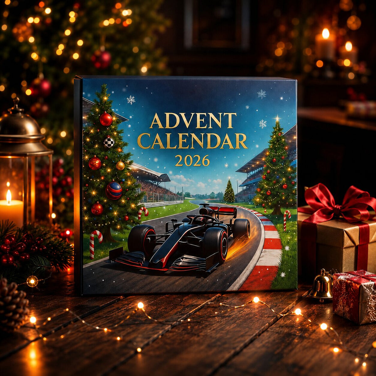 Raceauto-adventskalender 2026 met 24 motorsportverrassingen