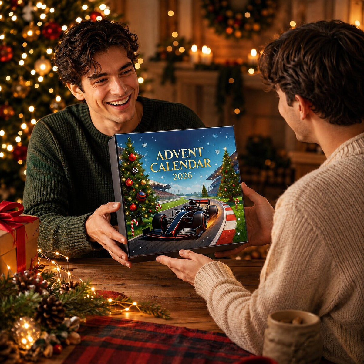 Raceauto-adventskalender 2026 met 24 motorsportverrassingen