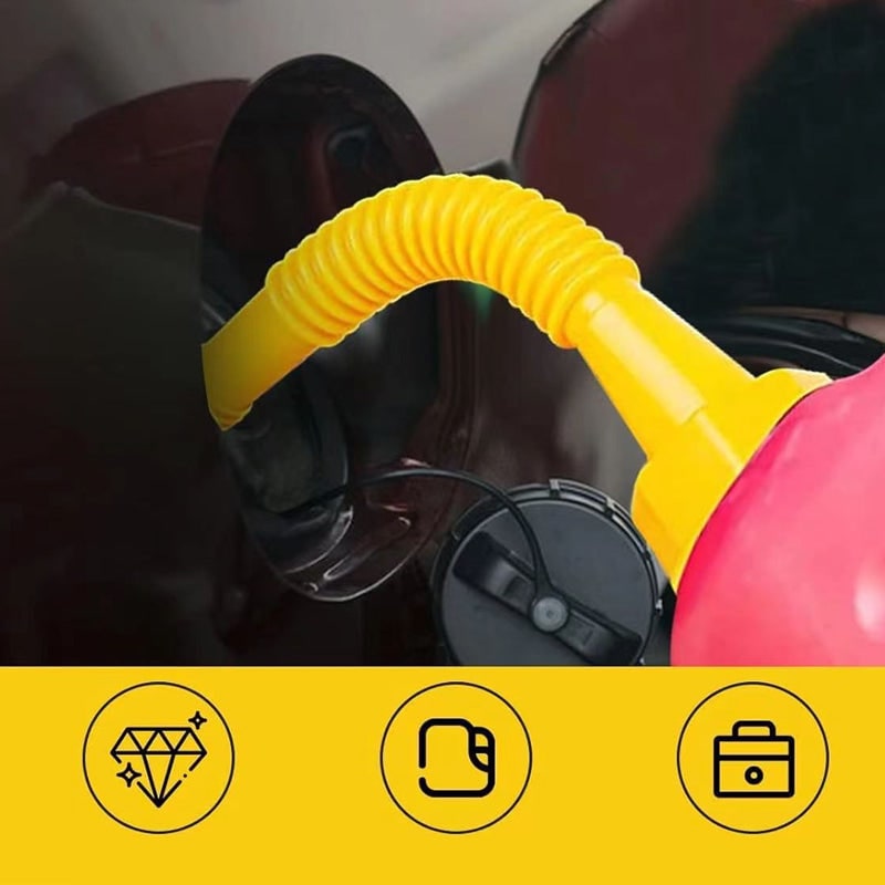 Reservekit voor benzinetankuitloop en -tuit met flexibel ontwerp en lekvrije afdichtringen