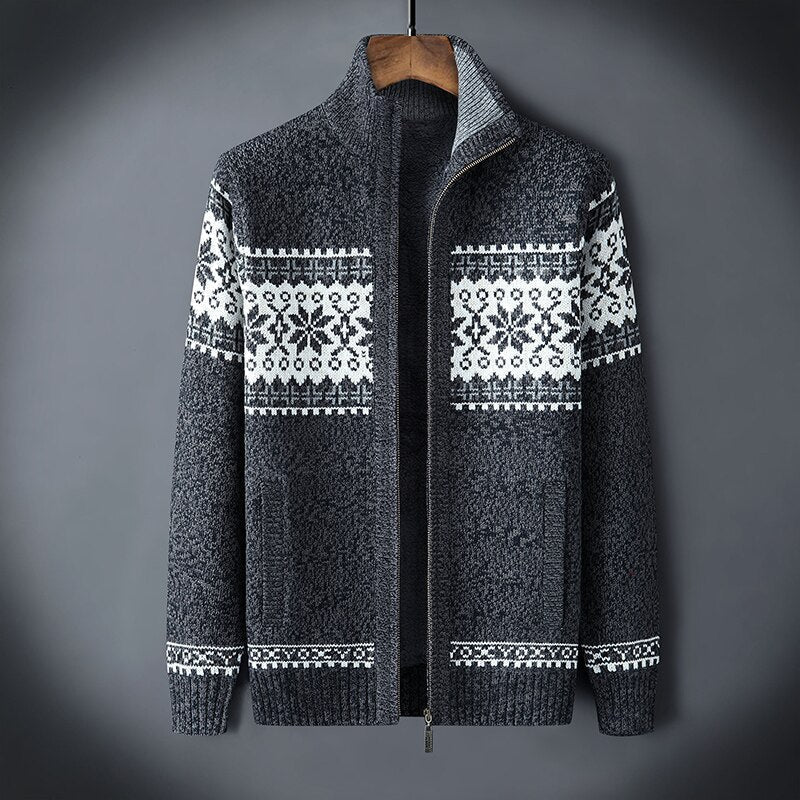 Gebreid Vest | Warm Winterwest Heren | Klassiek Design