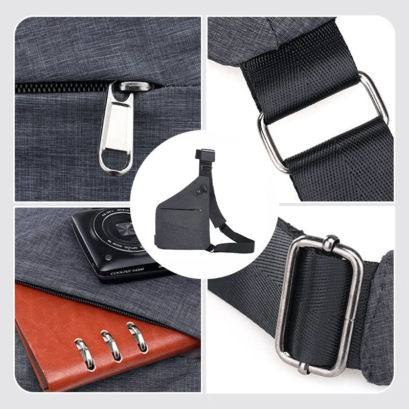 Gianna antidiefstal-crossbodytas voor dames